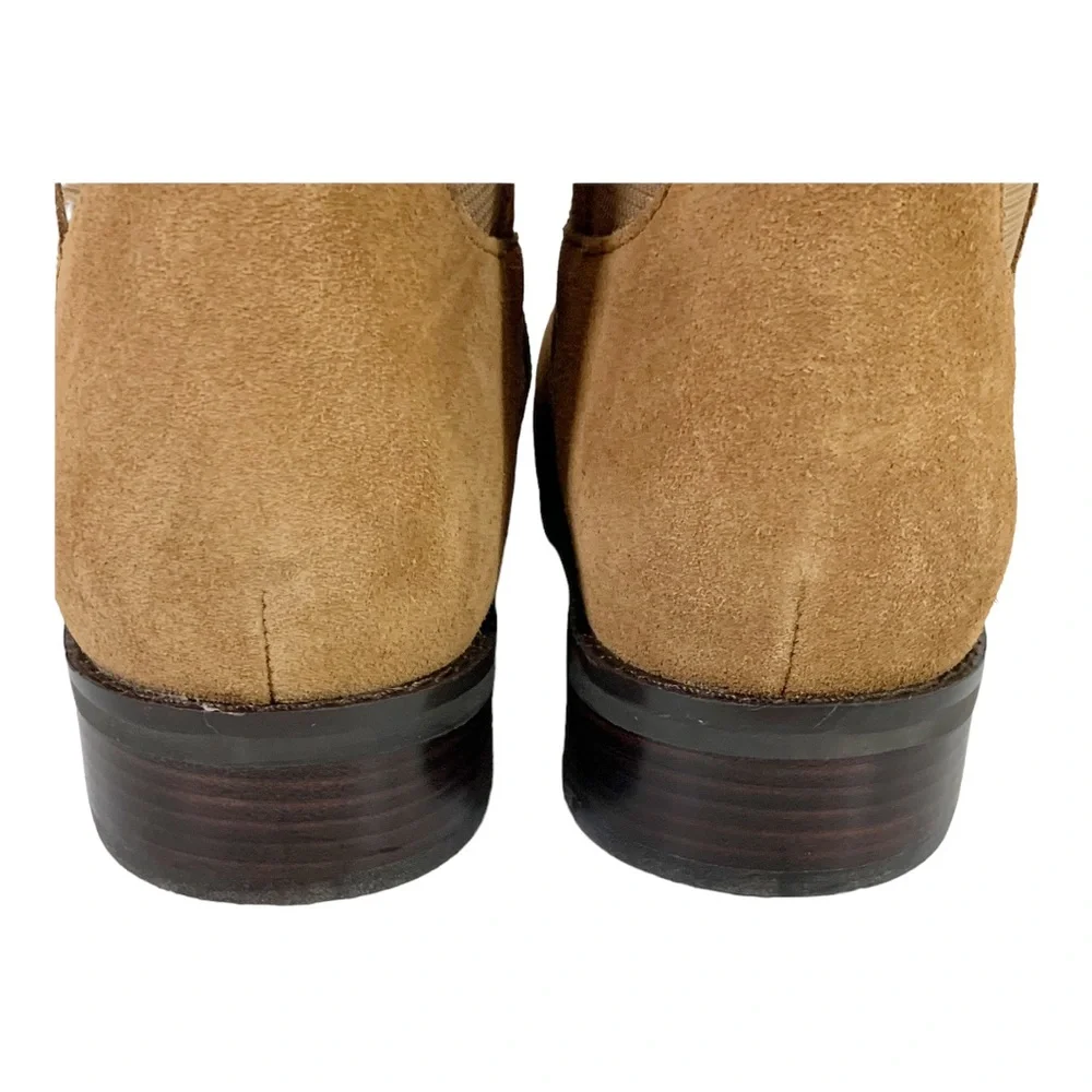 Cole Haan Izzy Over Knee Boots Size 8 Light Whiskey Suede - Picture 6 of 8
